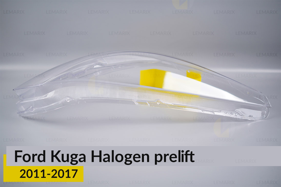 Стекло фары Ford Kuga Halogen (2011-2017) дорест правое