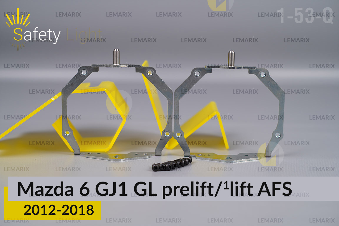 Перехідна рамка для Mazda 6 GJ1 GL AFS (2012-2018) дорест/1 рест