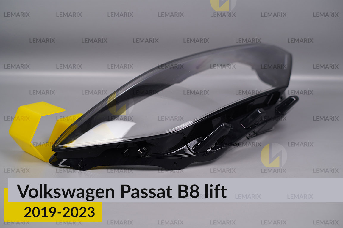 Скло фари VW Volkswagen Passat B8 (2019-2023) рест праве