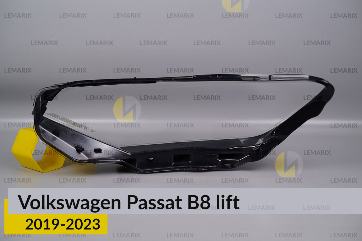 Скло фари VW Volkswagen Passat B8 (2019-2023) рест праве