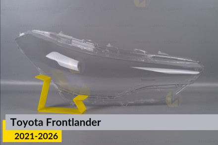 Скло фари Toyota Frontlander (2021-2026) праве