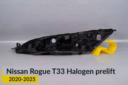 Корпус денного ходового вогню (корпус ДХВ) Nissan Rogue T33 Halogen (2020-2026) дорест лівий