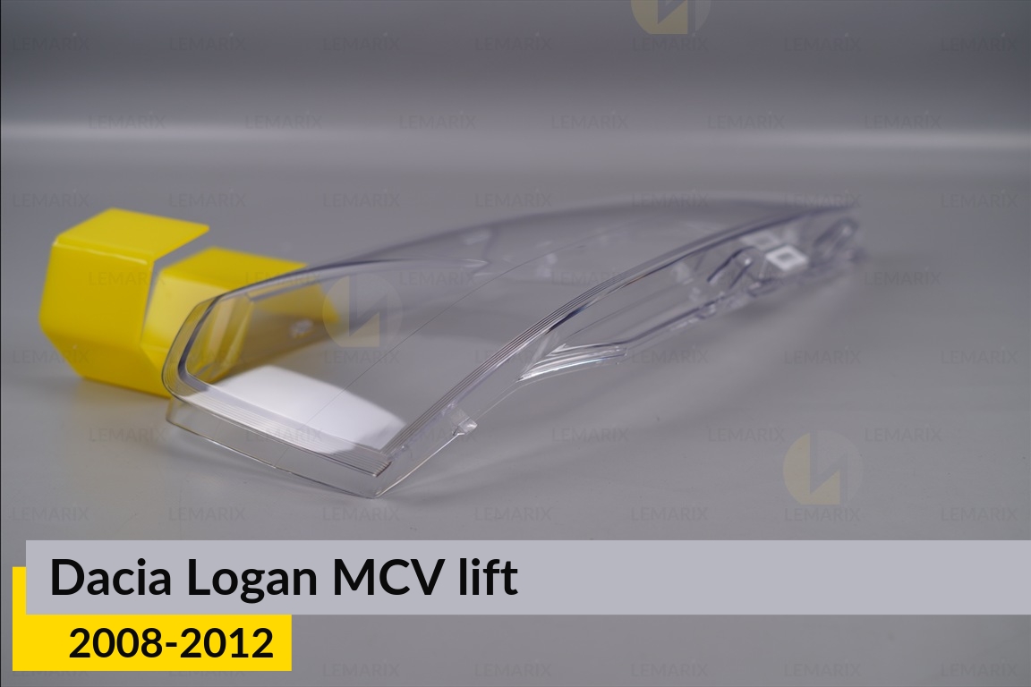 Стекло фары Dacia Logan MCV (2008-2012) рест правое