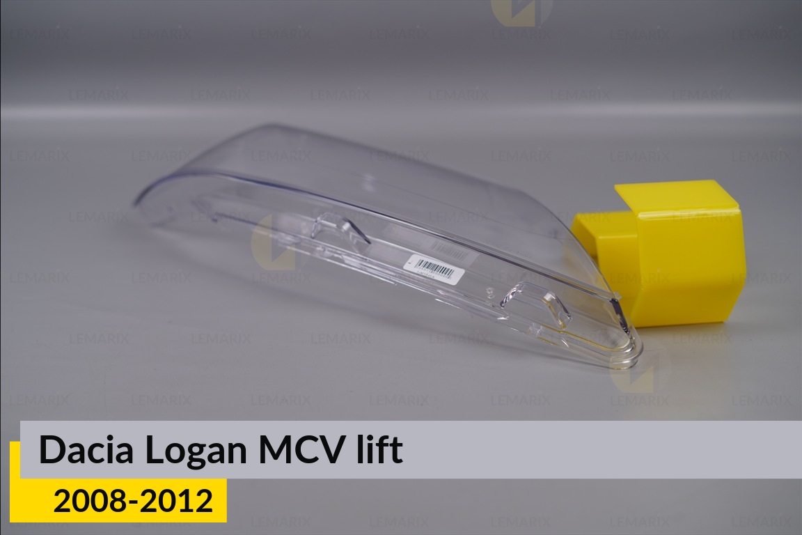 Стекло фары Dacia Logan MCV (2008-2012) рест правое