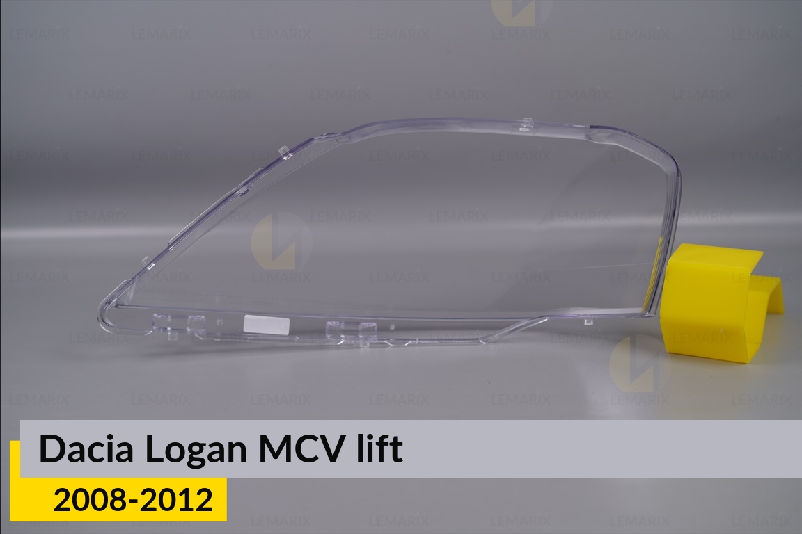 Стекло фары Dacia Logan MCV (2008-2012) рест правое