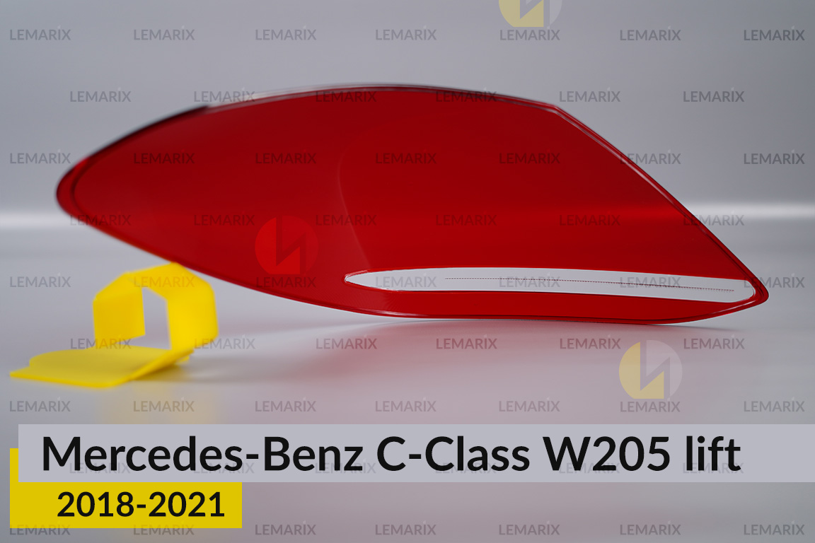 Стекло заднего фонаря Mercedes-Benz C-Class W205 (2018-2021) рест правое