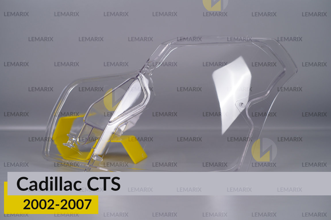 Скло фари Cadillac CTS (2002-2007) ліве