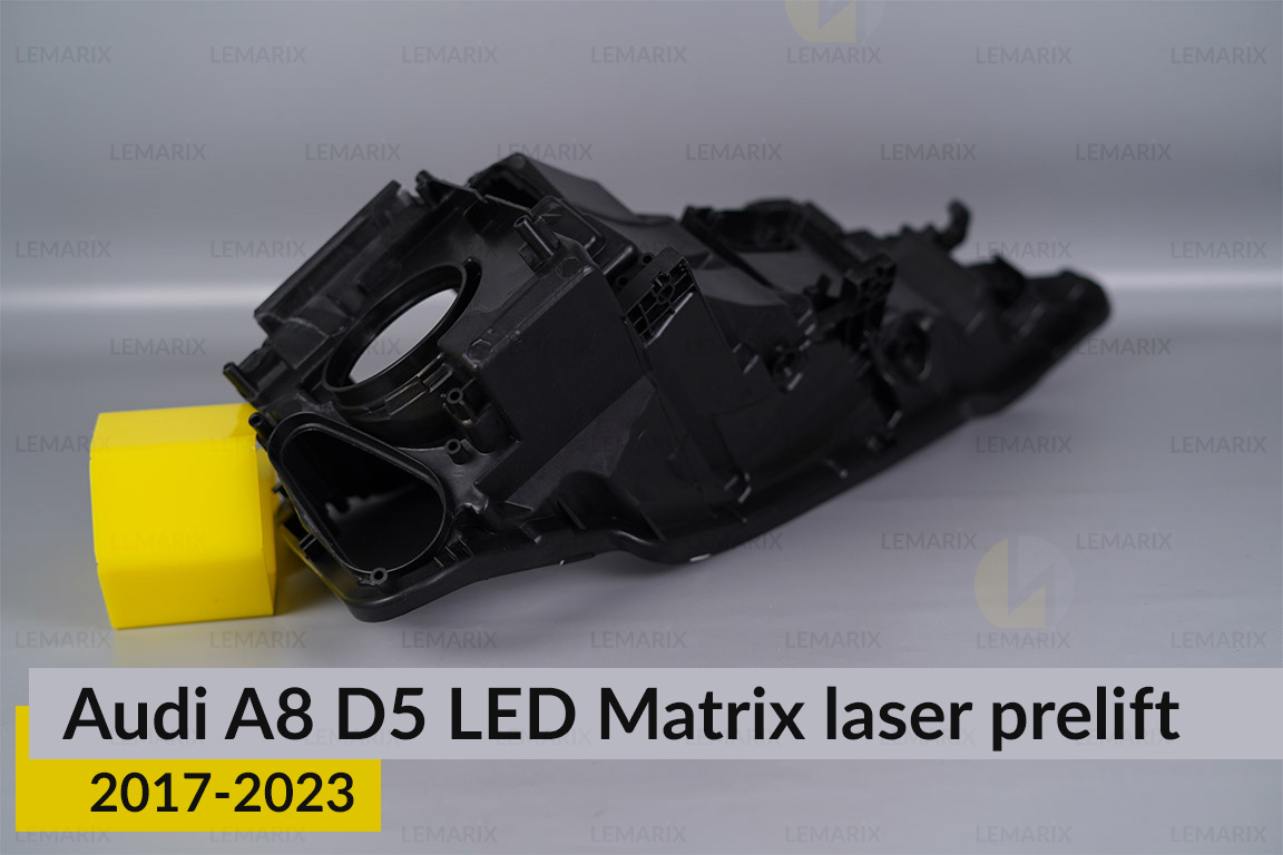 Корпус фари Audi A8 D5 LED Matrix Laser (2017-2023) дорест правий