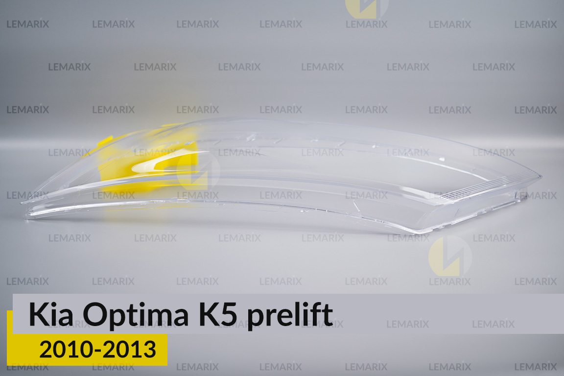 Скло фари Kia Optima K5 (2010-2013) дорест ліве