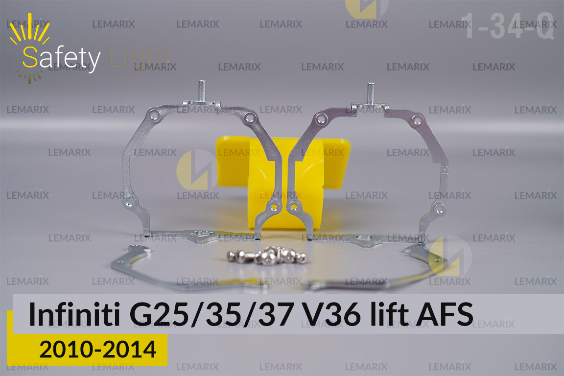Переходная рамка для Infiniti G25/35/37 V36 AFS (2010-2014) рест