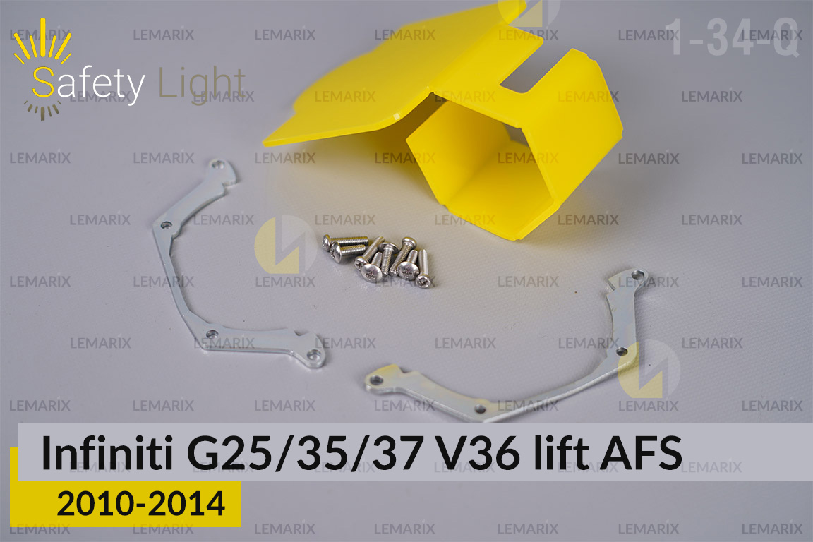 Переходная рамка для Infiniti G25/35/37 V36 AFS (2010-2014) рест