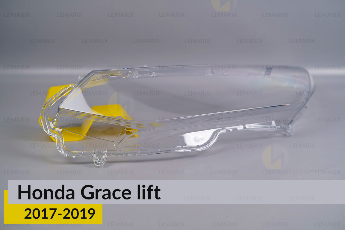 Стекло фары Honda Grace (2017-2019) рест левое