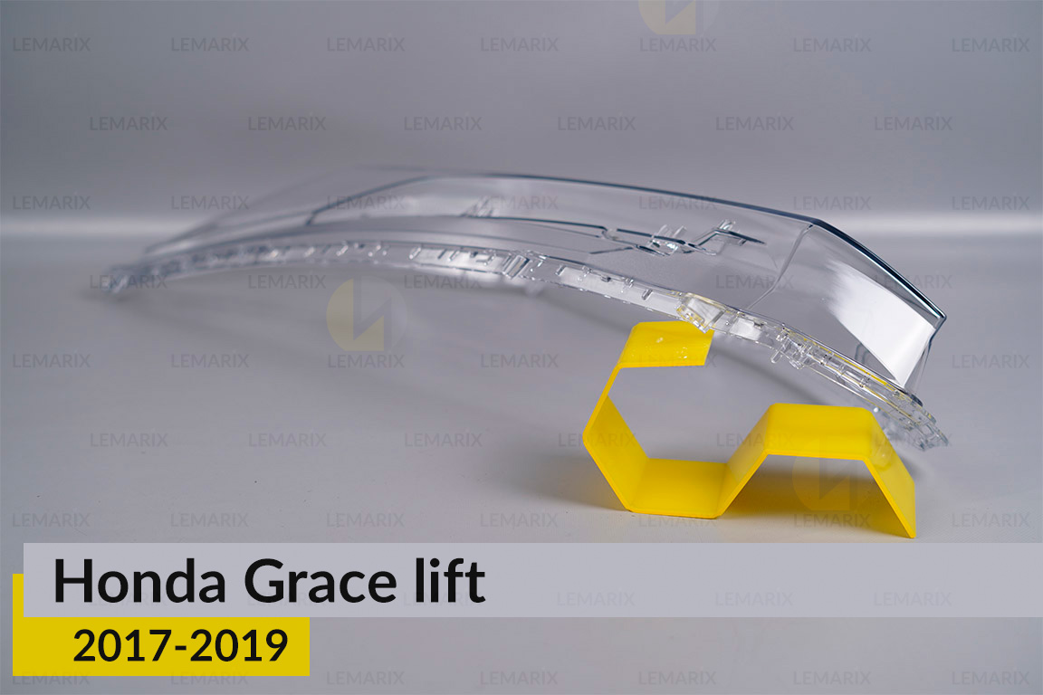 Стекло фары Honda Grace (2017-2019) рест левое