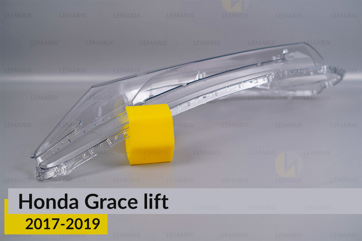 Стекло фары Honda Grace (2017-2019) рест левое