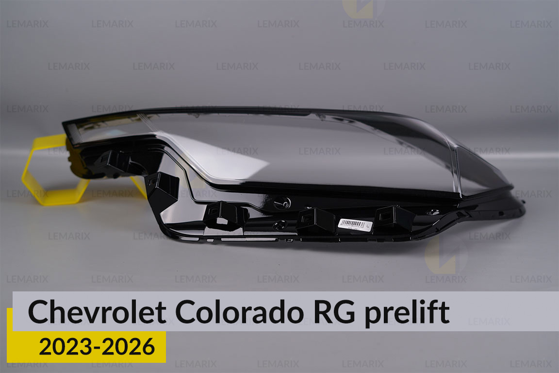 Скло фари Chevrolet Colorado RG (2023-2026) дорест ліве