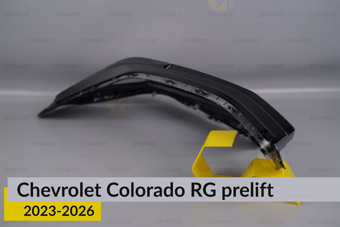 Скло фари Chevrolet Colorado RG (2023-2026) дорест ліве