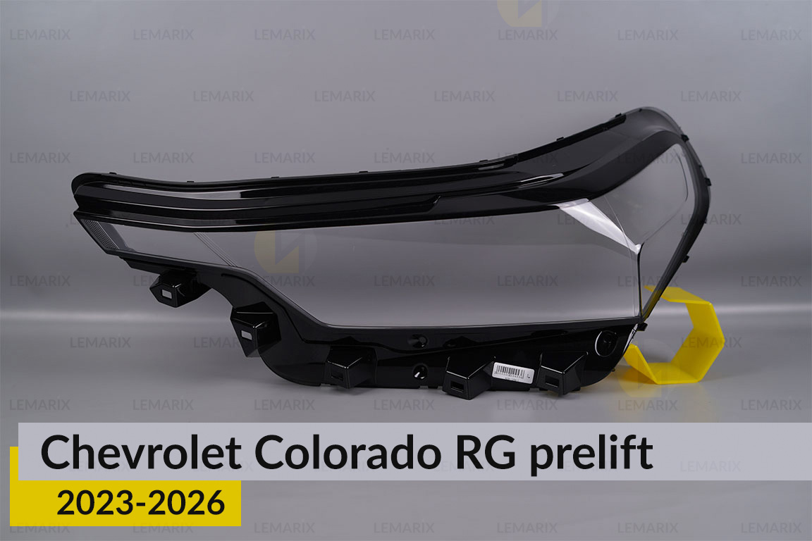 Стекло фары Chevrolet Colorado RG (2023-2026) дорест левое