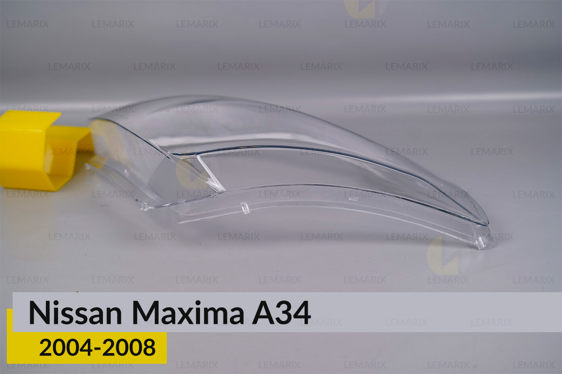 Стекло фары Nissan Maxima A34 (2004-2008) левое