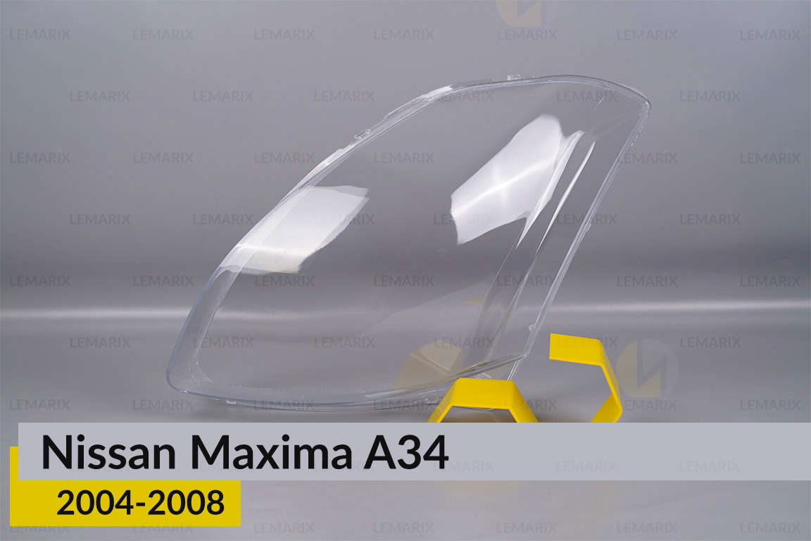Стекло фары Nissan Maxima A34 (2004-2008) левое