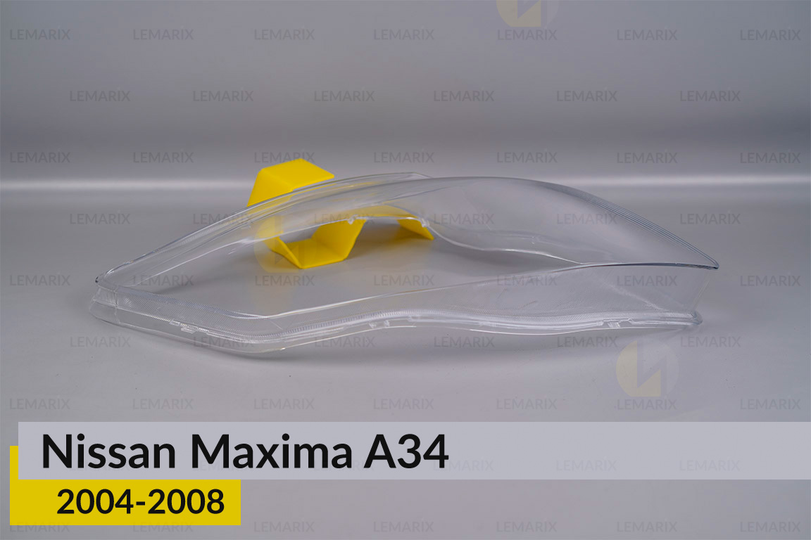 Стекло фары Nissan Maxima A34 (2004-2008) левое
