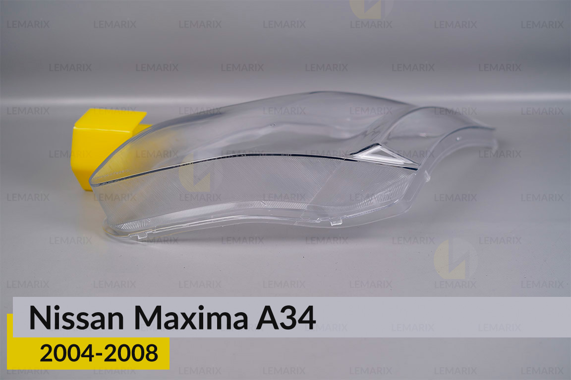 Стекло фары Nissan Maxima A34 (2004-2008) левое