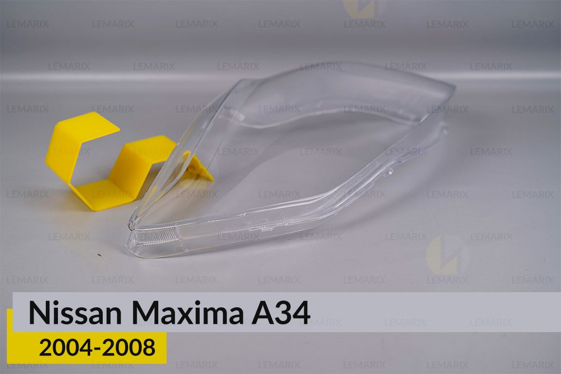 Стекло фары Nissan Maxima A34 (2004-2008) левое