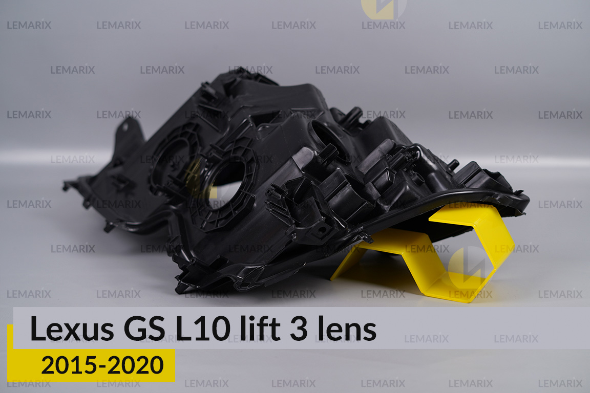 Корпус фары Lexus GS L10 3 линзы (2015-2020) рест правый