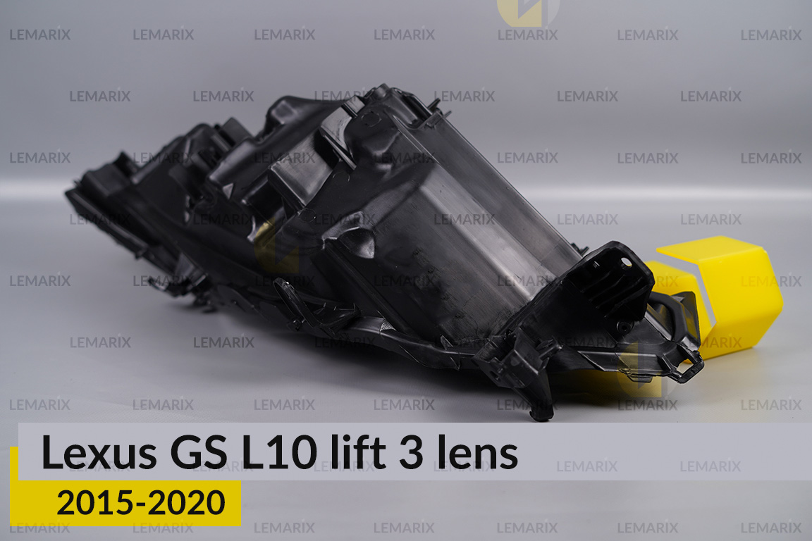Корпус фары Lexus GS L10 3 линзы (2015-2020) рест правый
