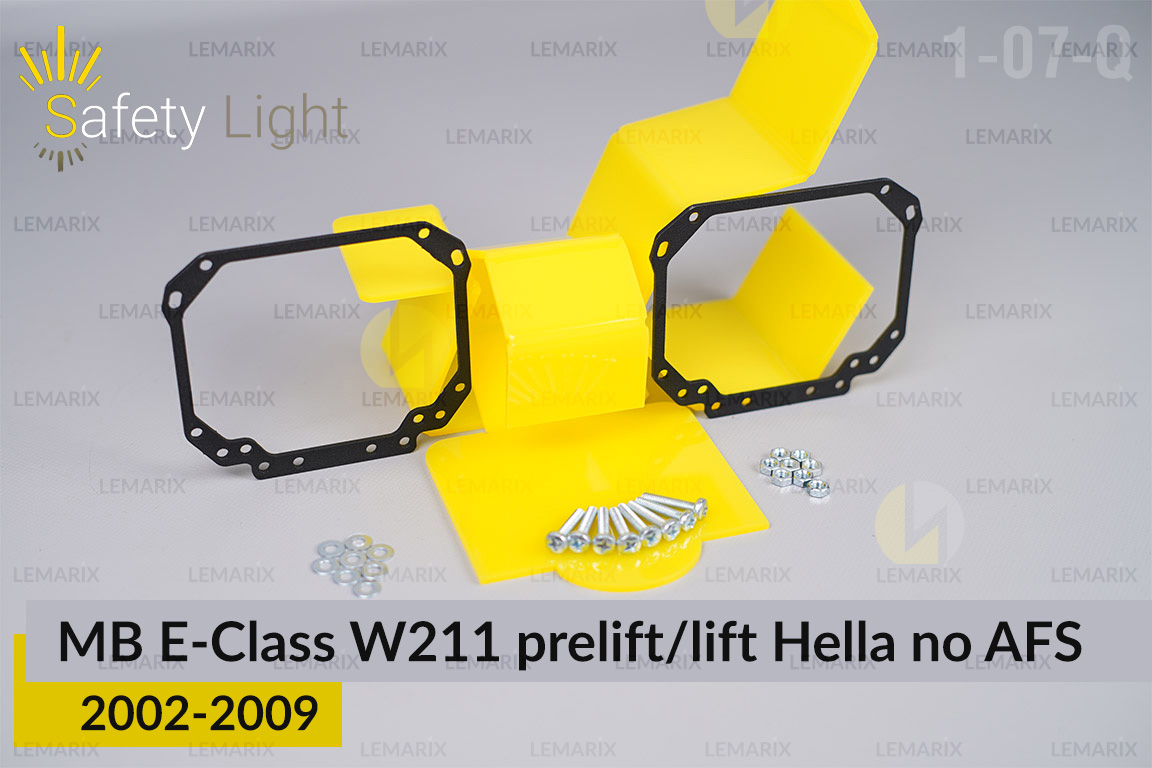 Перехідна рамка для Mercedes-Benz E-Class W211 Hella no AFS (2002-2009) дорест/рест