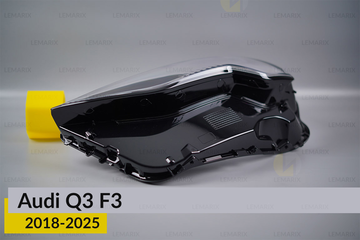 Стекло фары Audi Q3 F3 (2018-2025) левое