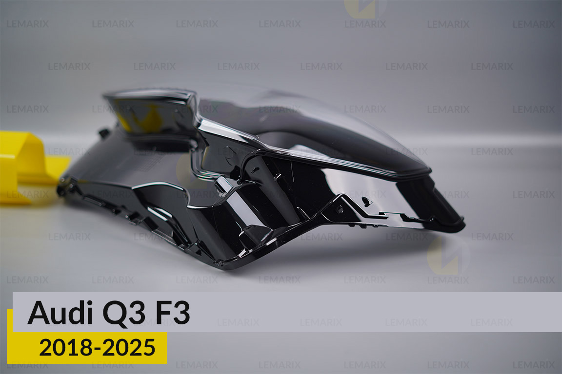 Стекло фары Audi Q3 F3 (2018-2025) левое