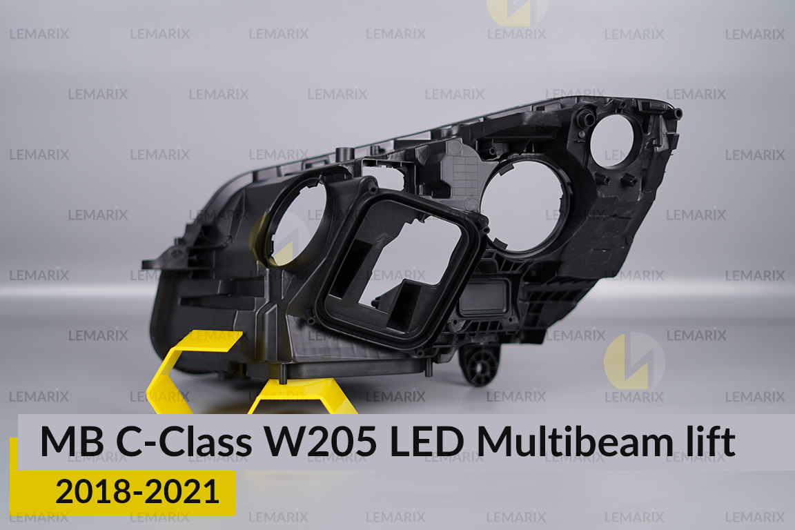 Корпус фари Mercedes-Benz C-Class W205 LED Multibeam (2018-2021) рест правий