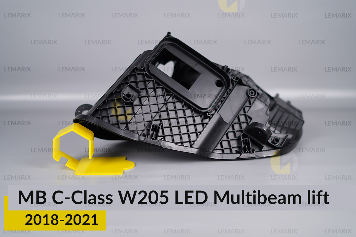 Корпус фари Mercedes-Benz C-Class W205 LED Multibeam (2018-2021) рест правий