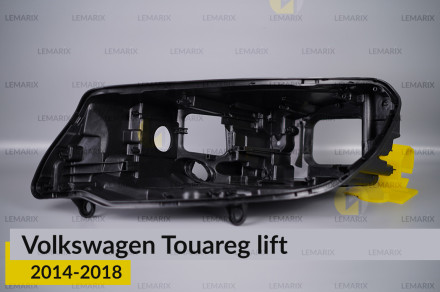 Корпус фари VW Volkswagen Touareg (2014-2018) рест лівий