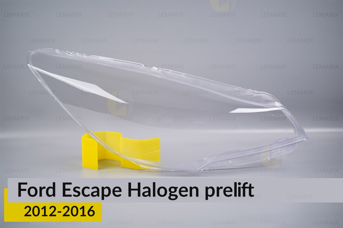 Скло фари Ford Escape Halogen (2012-2016) дорест праве