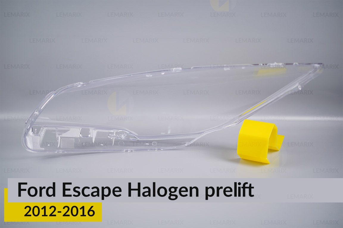 Стекло фары Ford Escape Halogen (2012-2016) дорест правое