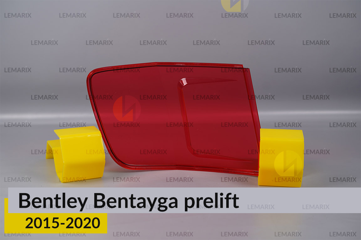 Скло заднього ліхтаря зовнішнє в крилі Bentley Bentayga (2015-2020) дорест праве