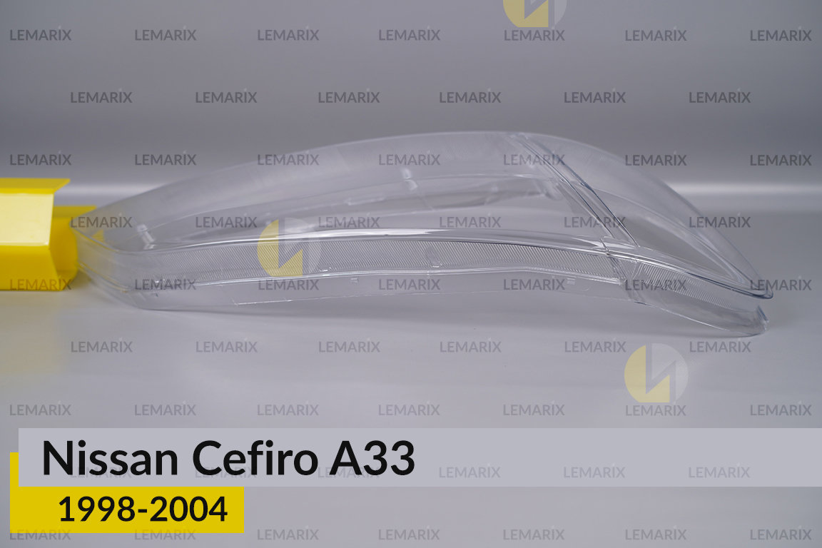 Стекло фары Nissan Cefiro A33 (1998-2004) правое