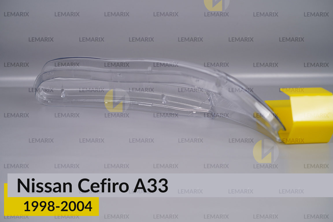 Стекло фары Nissan Cefiro A33 (1998-2004) правое