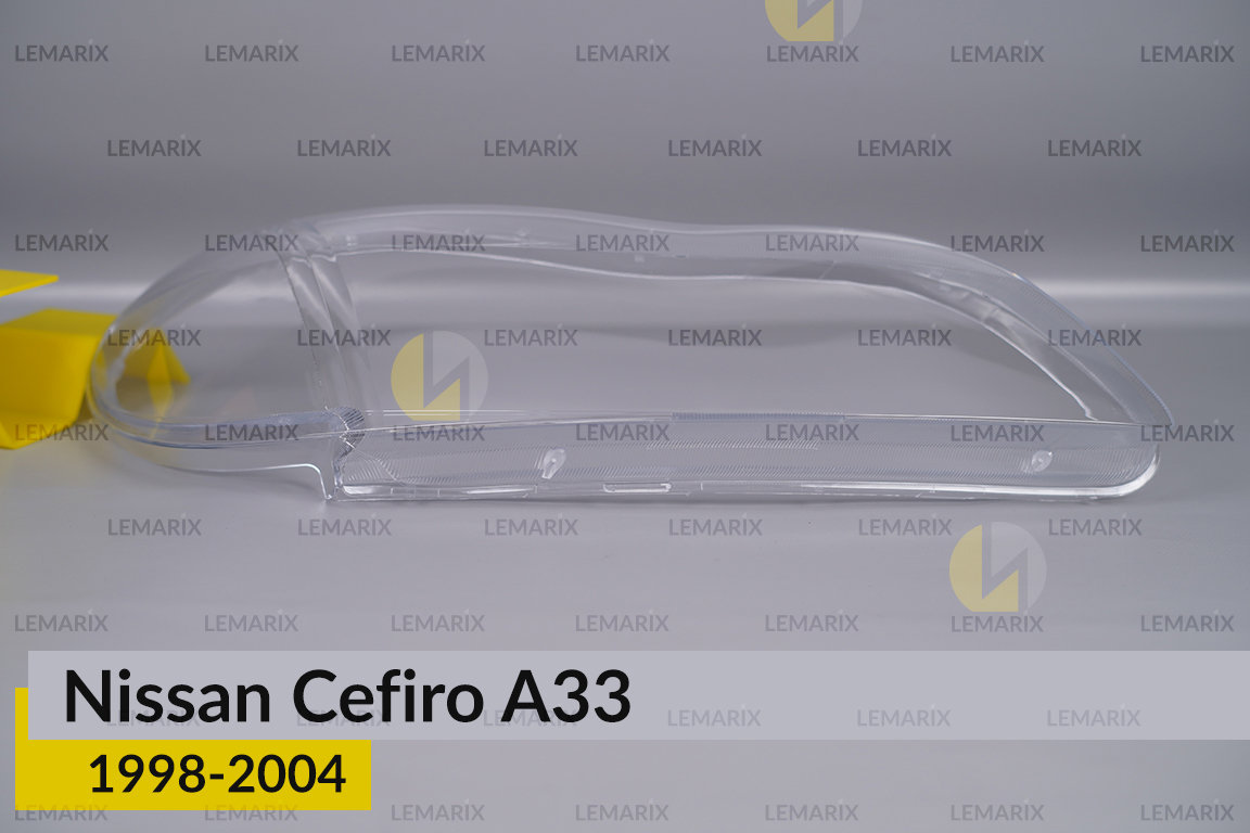 Стекло фары Nissan Cefiro A33 (1998-2004) правое