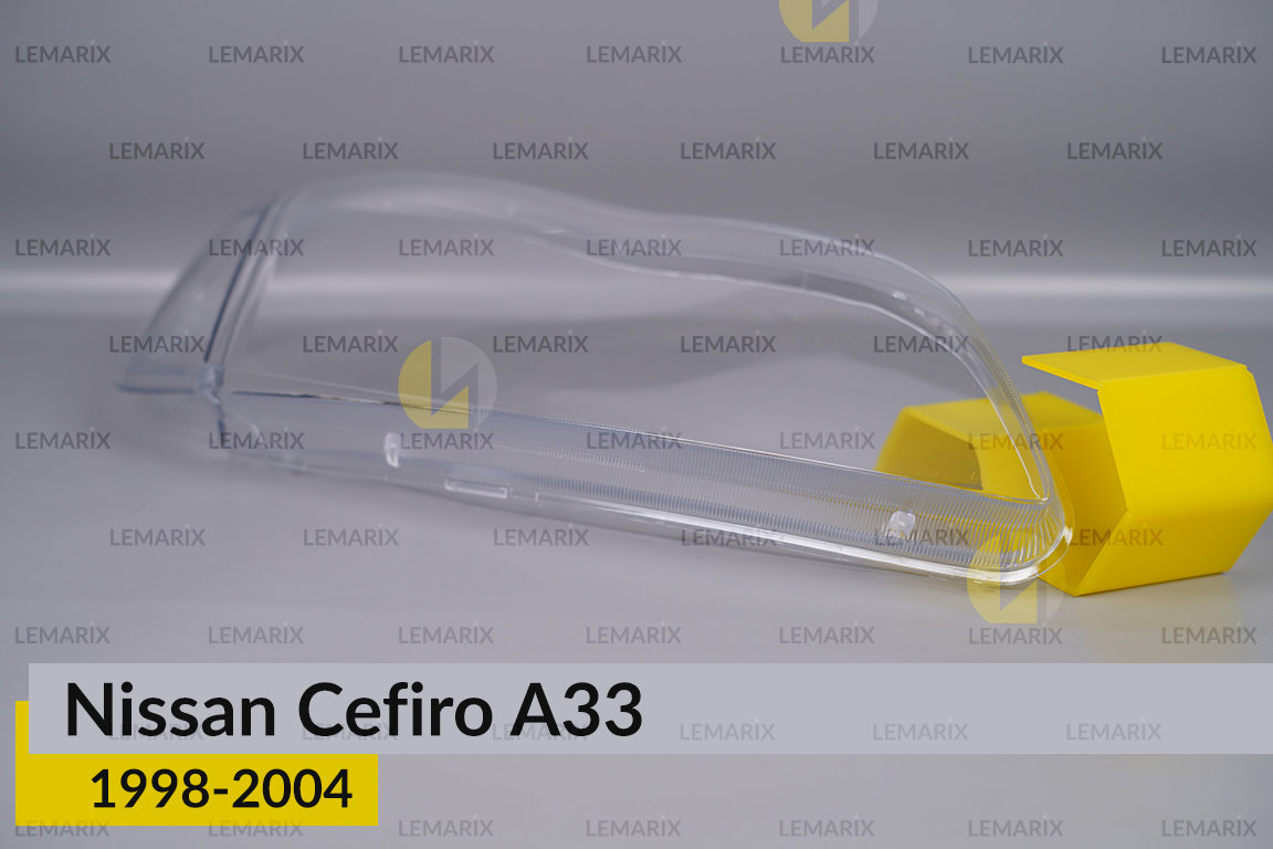 Стекло фары Nissan Cefiro A33 (1998-2004) правое