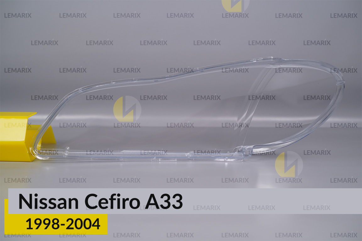 Стекло фары Nissan Cefiro A33 (1998-2004) правое