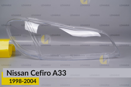 Скло фари Nissan Cefiro A33 (1998-2004) праве