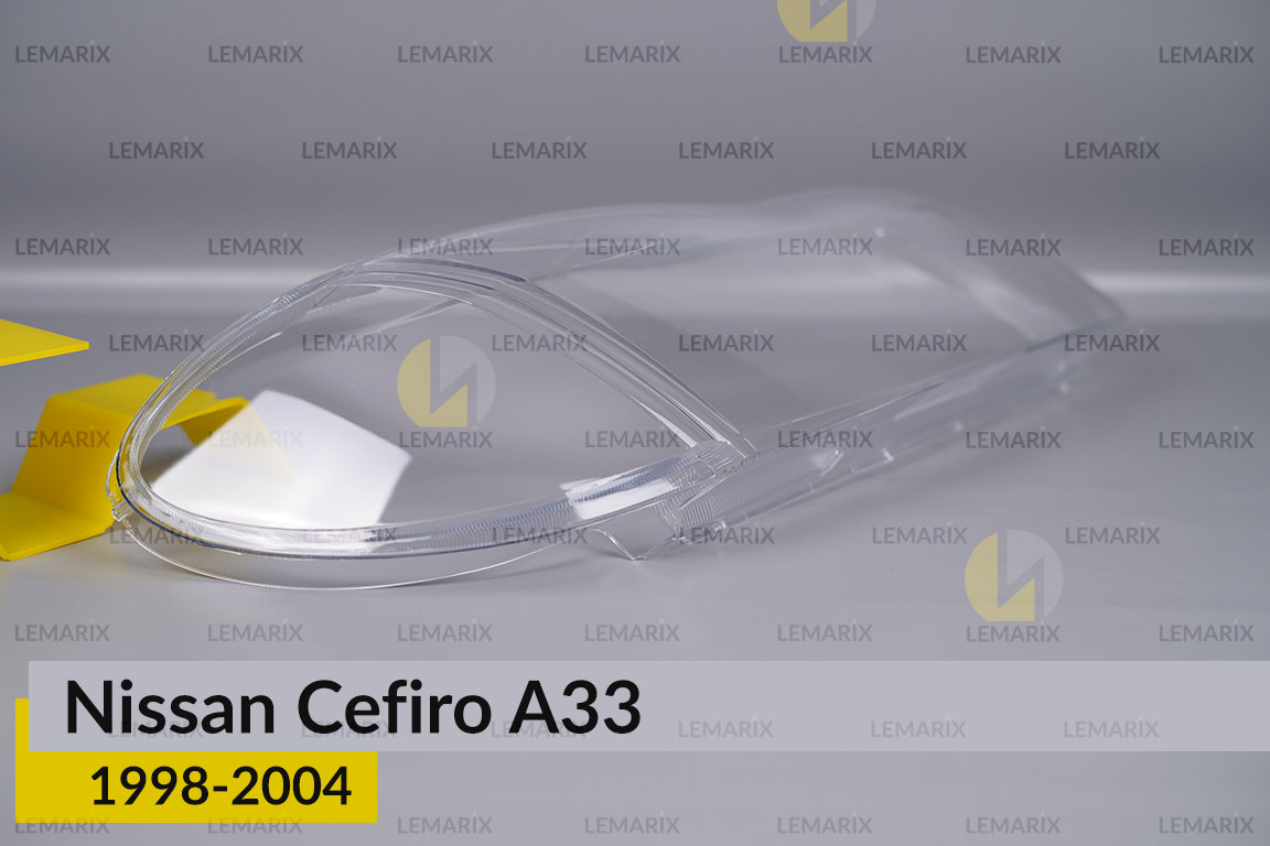Стекло фары Nissan Cefiro A33 (1998-2004) правое