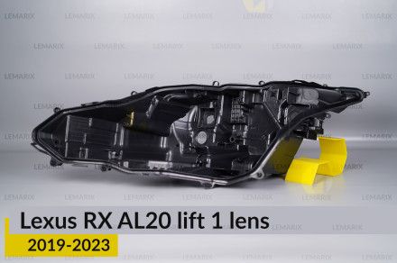 Корпус фары Lexus RX AL20 1 линза (2019-2023) рест левый