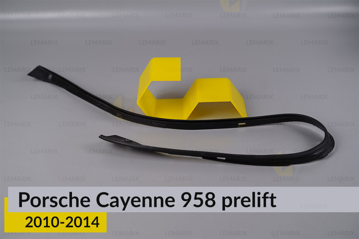 Ущільнювач фари Porsche Cayenne 958 (2010-2014) дорест лівий
