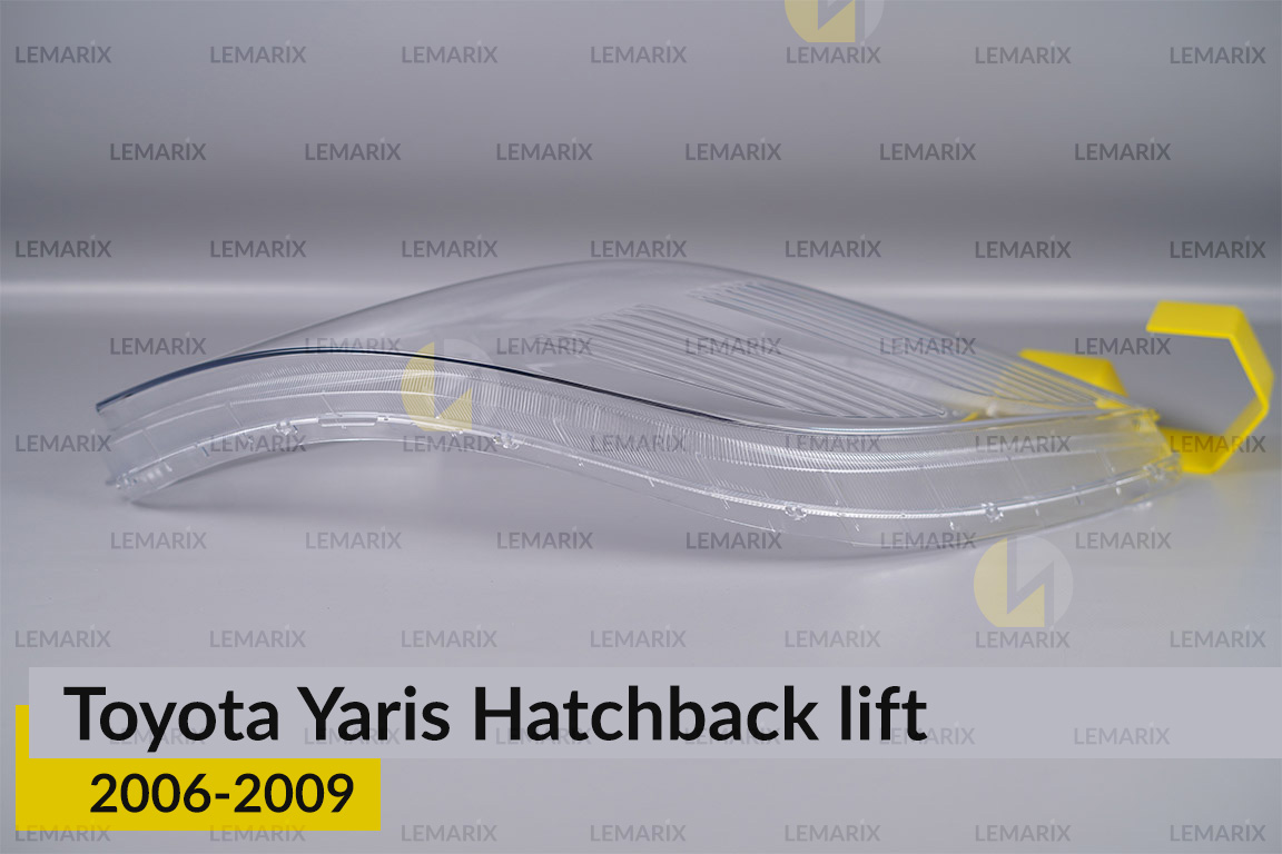 Стекло фары Toyota Yaris Hatchback (2006-2009) рест правое
