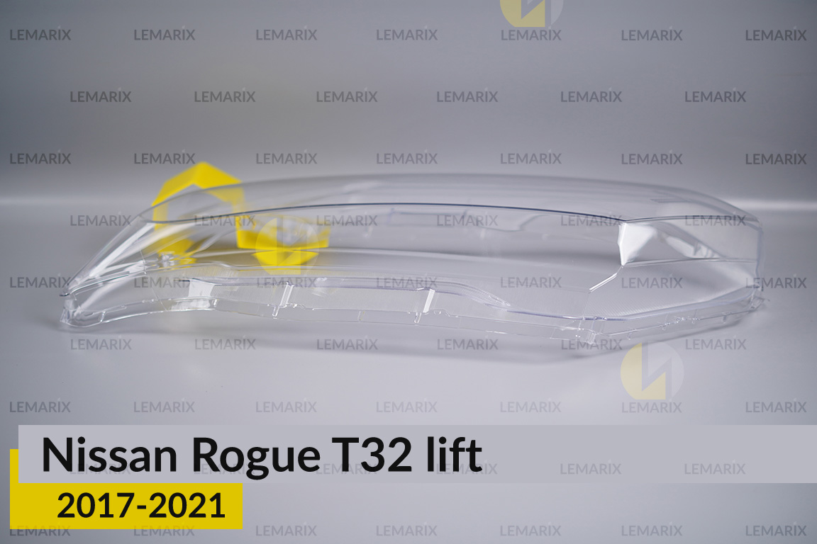 Стекло фары Nissan Rogue T32 (2017-2021) рест левое