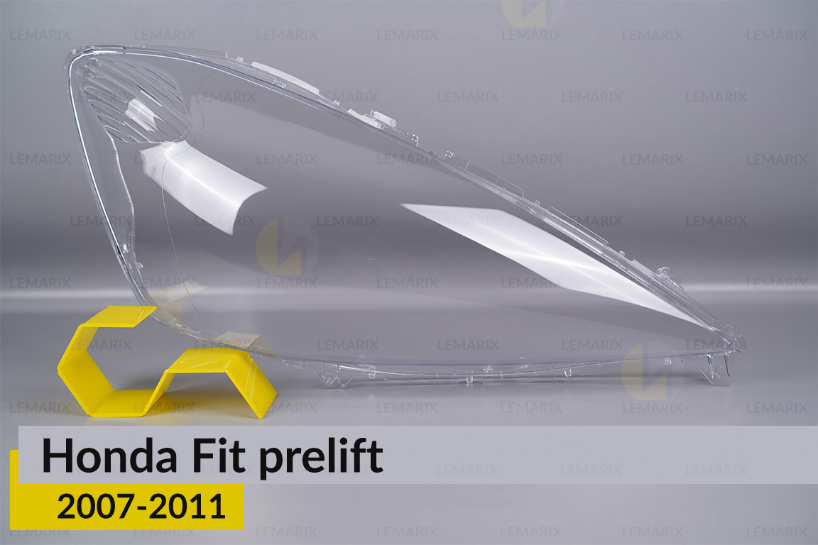 Скло фари Honda Fit (2007-2011) дорест праве