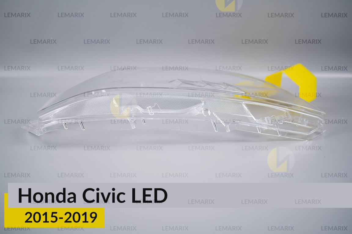 Стекло фары Honda Civic LED (2015-2019) правое